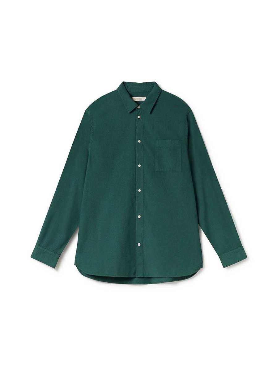 Camisas | TWOTHIRDS Sedef — Verde Mediterraneo