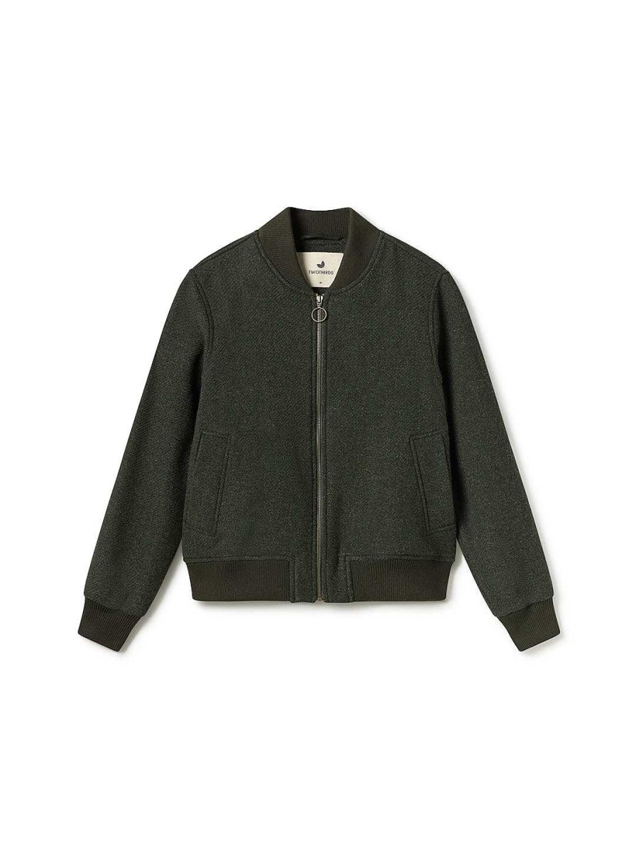 Chaquetas | TWOTHIRDS Nancowry — Verde Oscuro