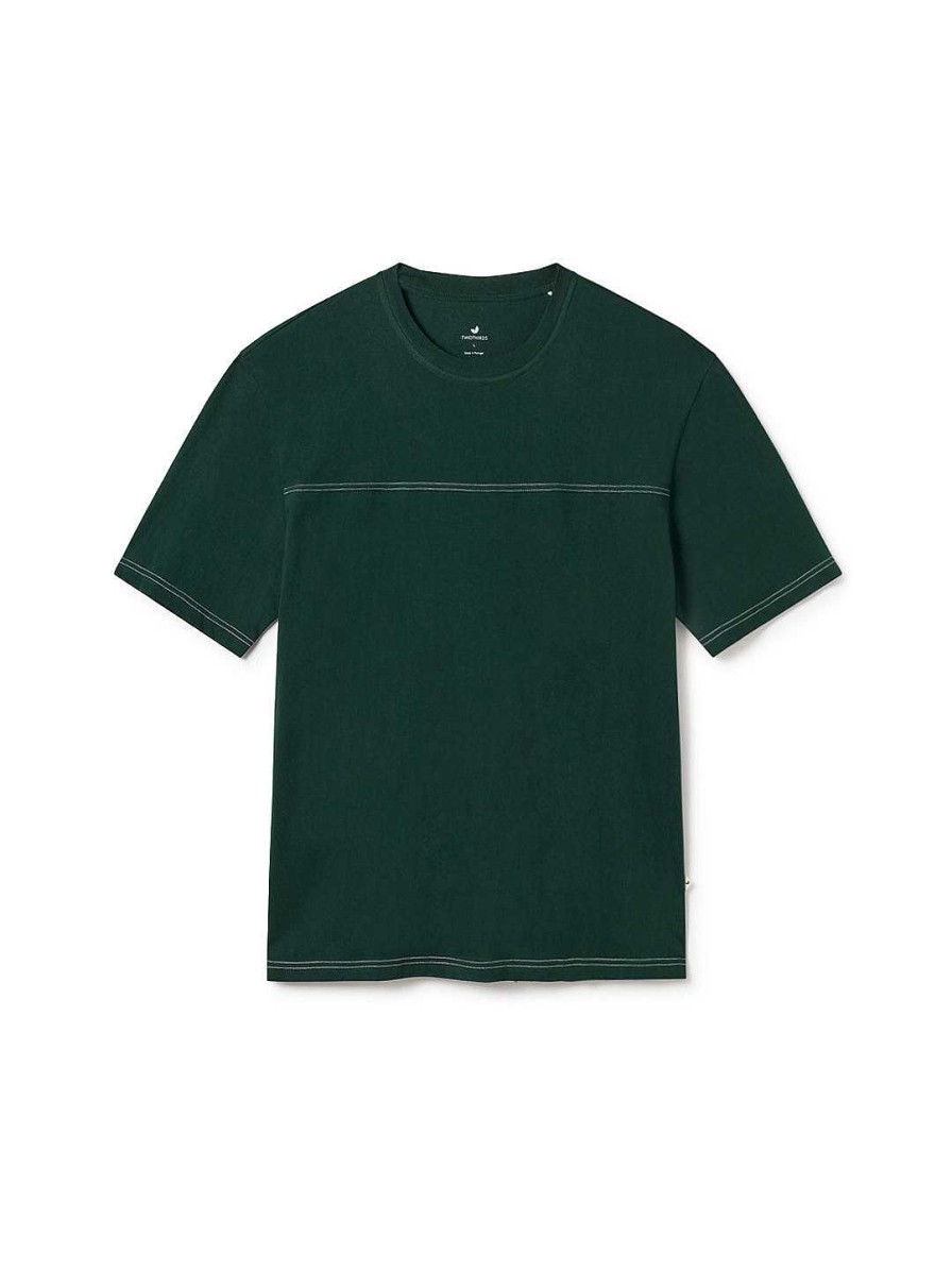 Camisetas | TWOTHIRDS Whidbey - Verde Oscuro