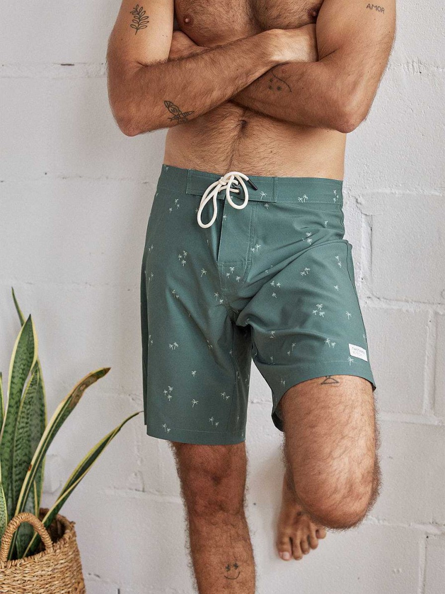 Trajes De Bano | TWOTHIRDS Munda — Verde Pato