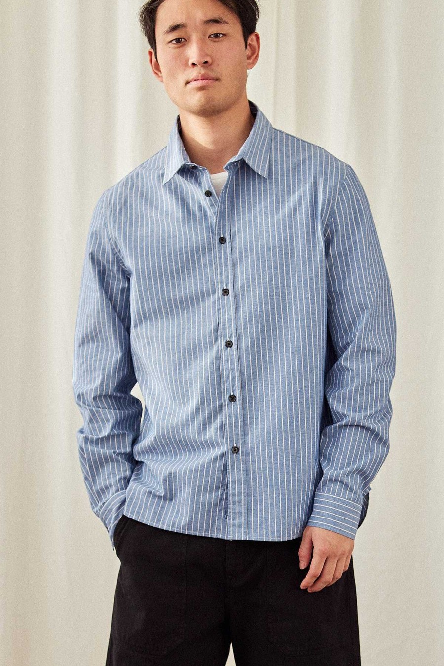 Camisas | TWOTHIRDS Ducos — Rayas Azules