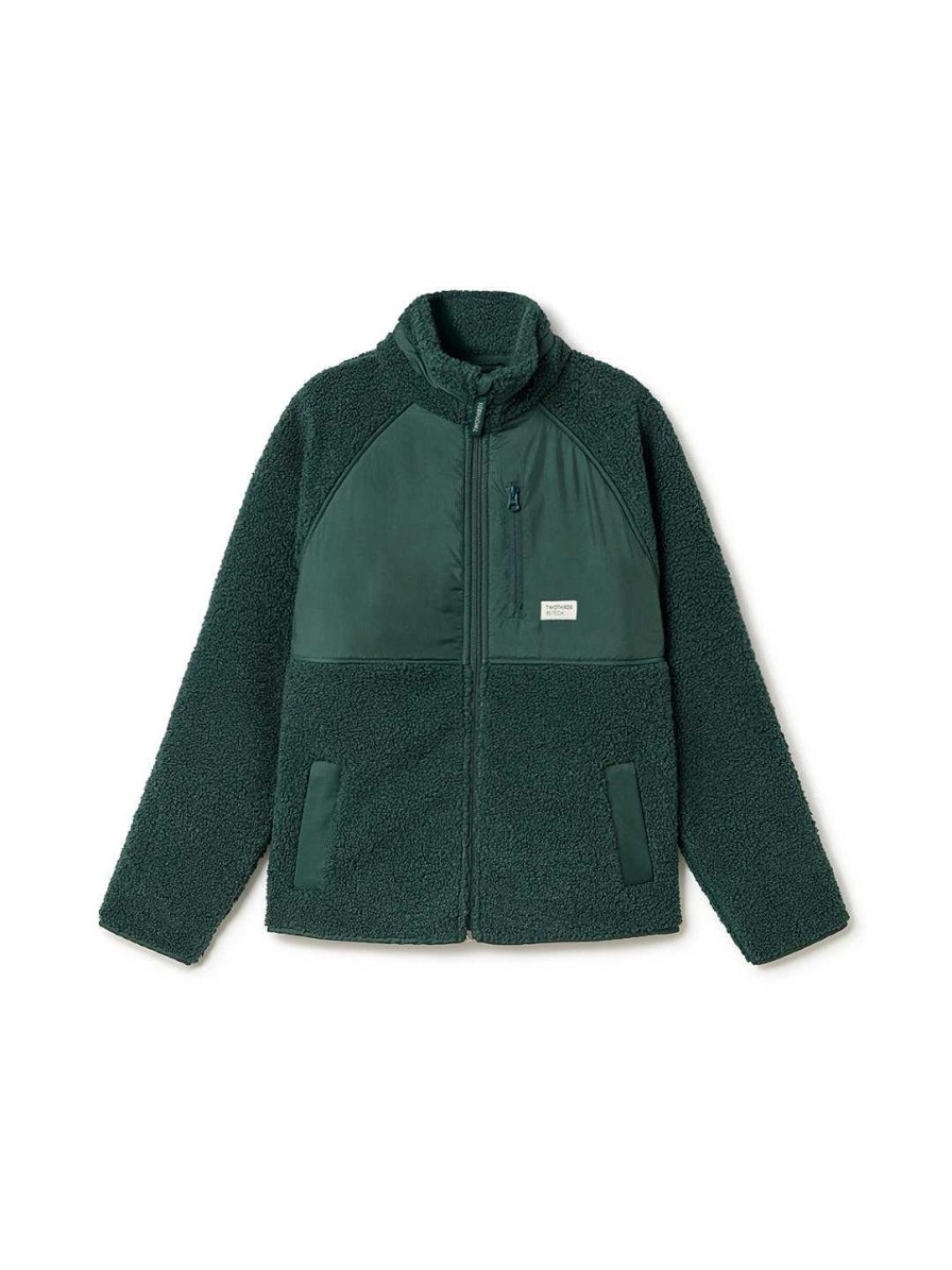 Chaquetas | TWOTHIRDS Tiburon — Verde Oscuro