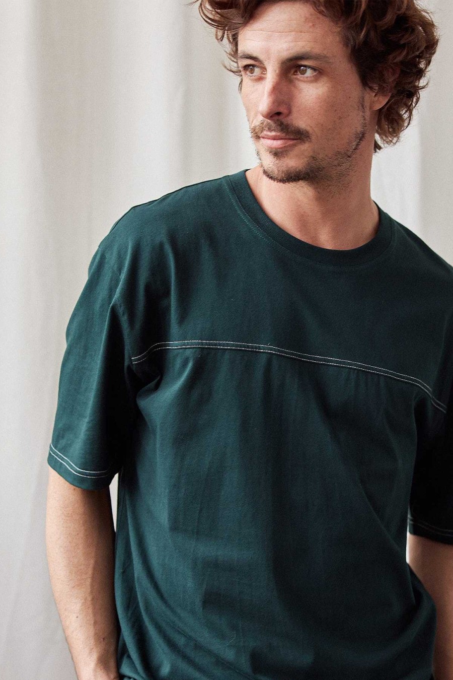 Camisetas | TWOTHIRDS Whidbey - Verde Oscuro