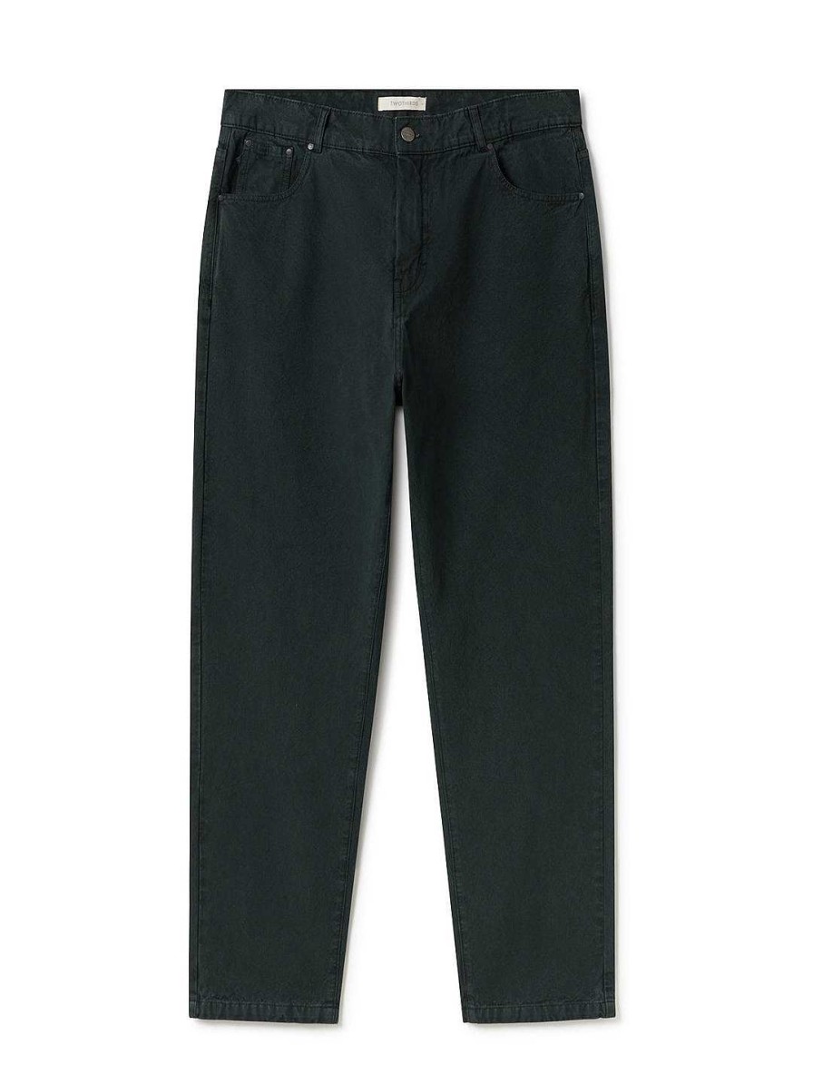 Pantalones | TWOTHIRDS Kilwa — Verde Oscuro