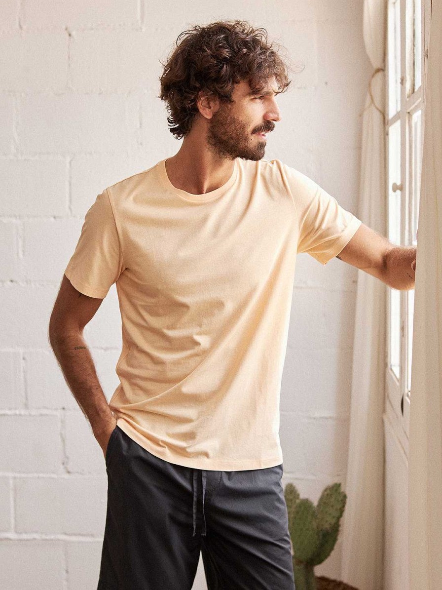 Camisetas | TWOTHIRDS Monothaki - Albaricoque