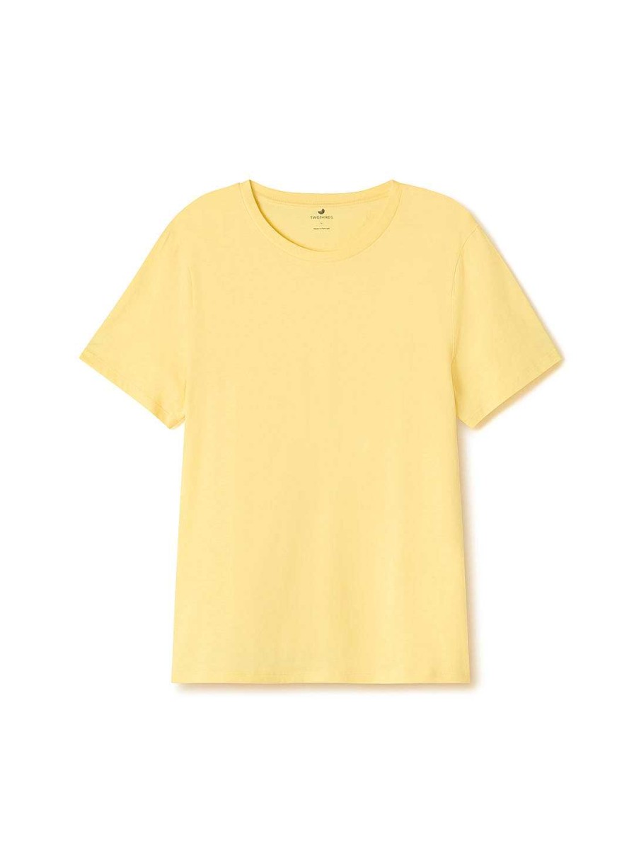 Camisetas | TWOTHIRDS Monothaki - Amarillo Palido