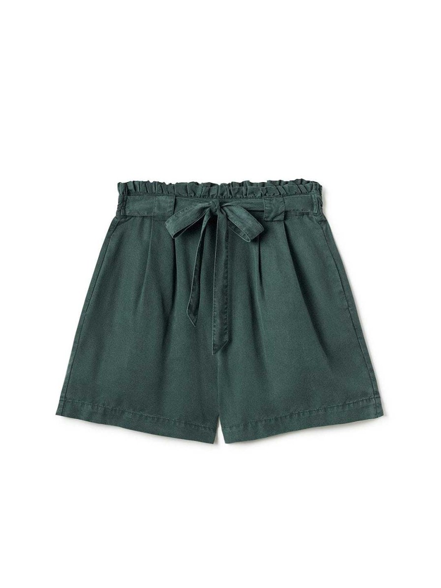 Bermudas | TWOTHIRDS Giske - Verde Intenso