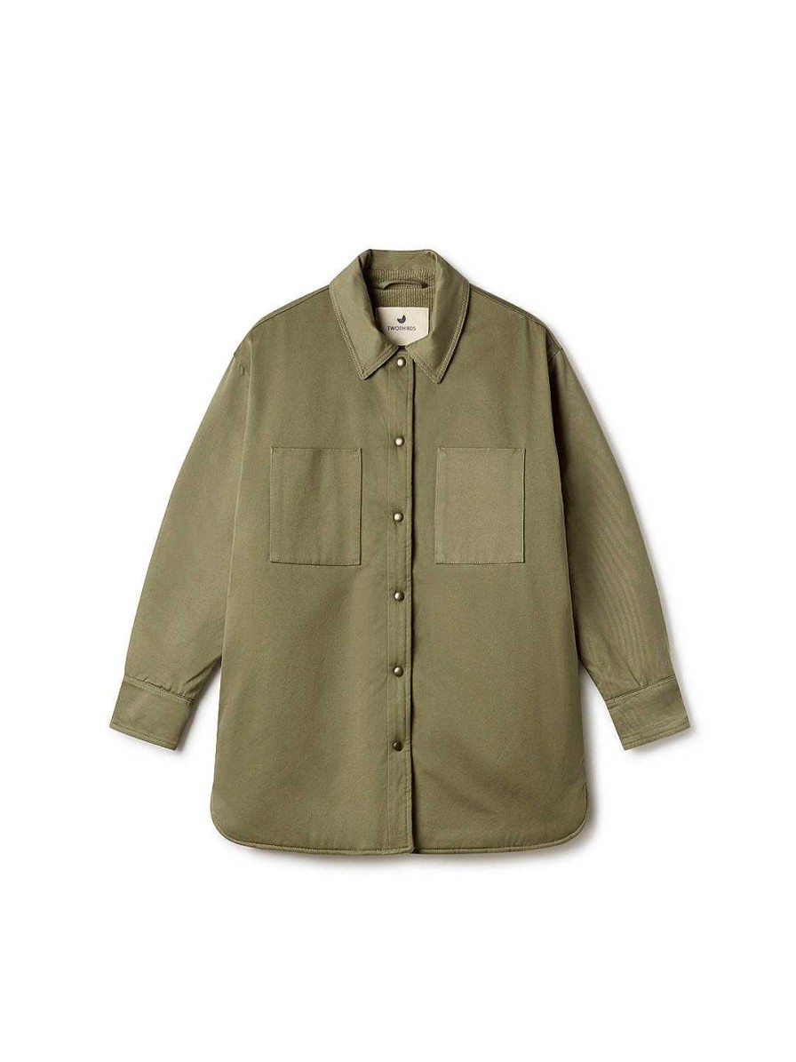 Chaquetas | TWOTHIRDS Lowther - Verde Salvia