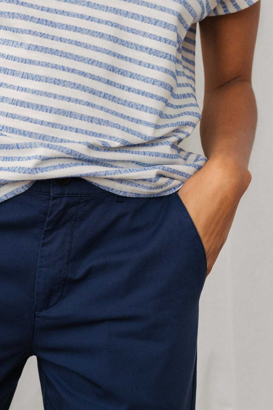 Pantalones | TWOTHIRDS Olkhon — Azul Marino Lavado