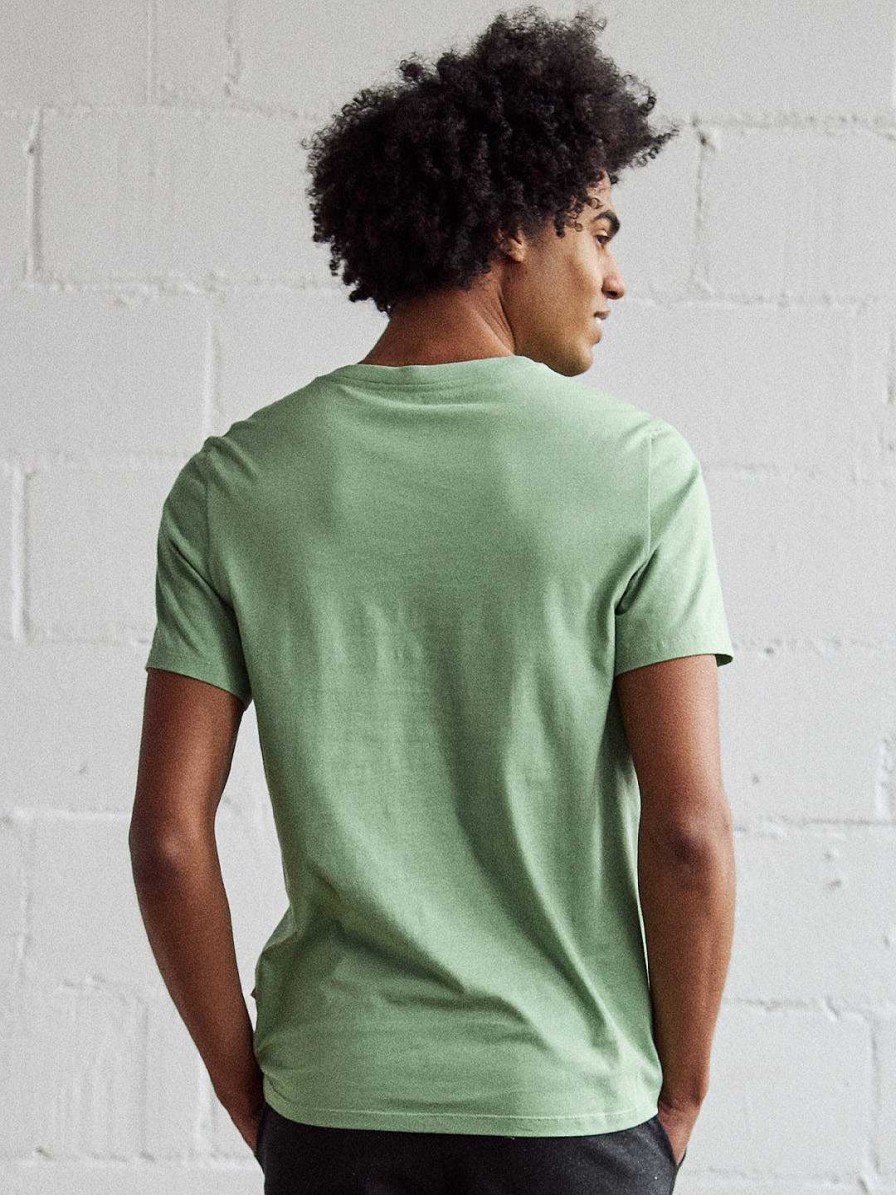 Camisetas | TWOTHIRDS Monothaki - Verde Suave