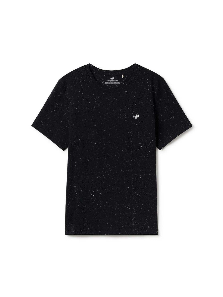 Camisetas | TWOTHIRDS Qalito — Negro