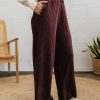 Pantalones | TWOTHIRDS Abruka — Rojizo