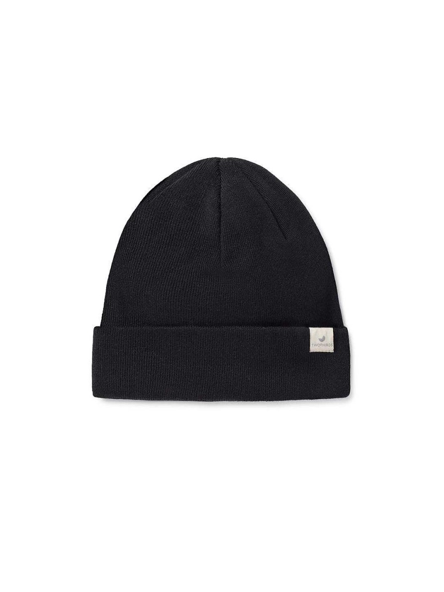 Sombreros | TWOTHIRDS Gorro Merino — Negro