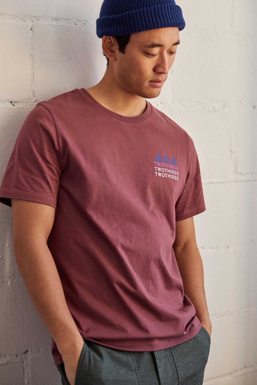 Camisetas | TWOTHIRDS Changuu - Rosa Marron