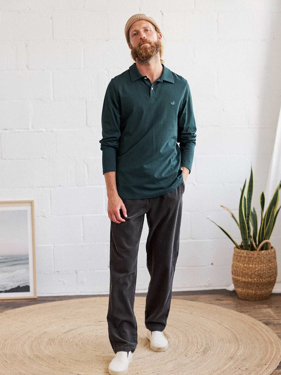 Camisetas | TWOTHIRDS Montesco — Verde Oscuro