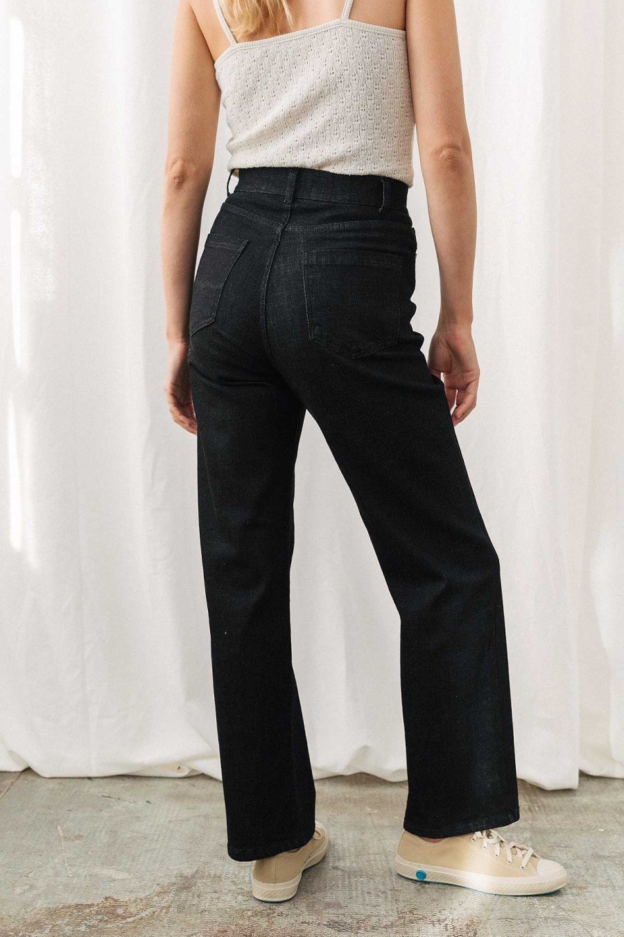 Pantalones | TWOTHIRDS Tino — Negro