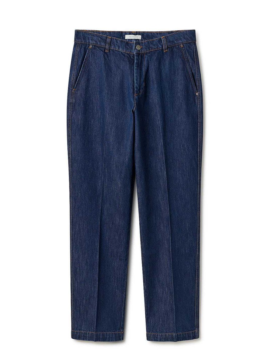 Pantalones | TWOTHIRDS Totoya — Azul Medio