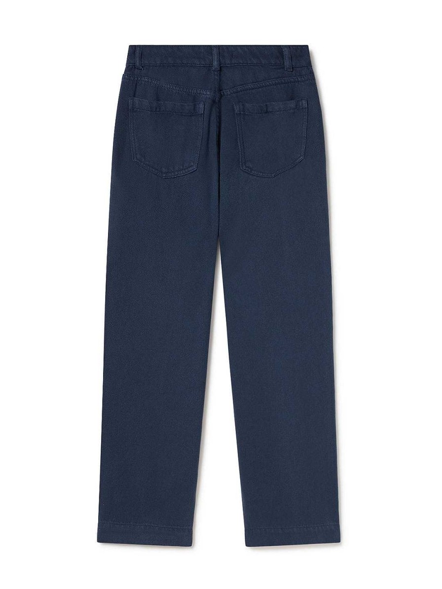 Pantalones | TWOTHIRDS Hisaka - Azul Marino Lavado