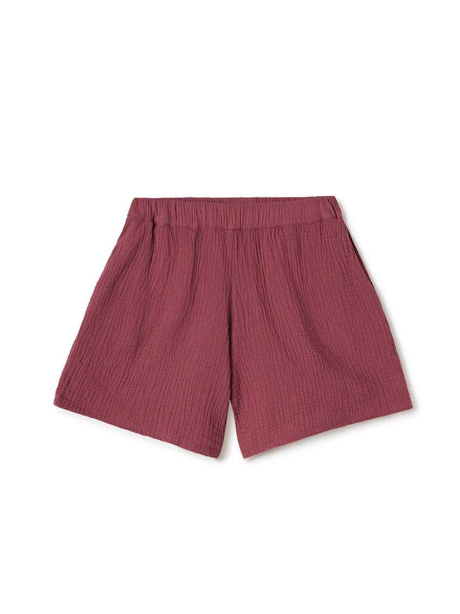 Bermudas | TWOTHIRDS Beru — Rojo Cereza