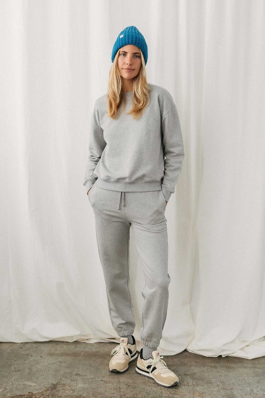 Pantalones | TWOTHIRDS Le Ls82B — Gris Melange